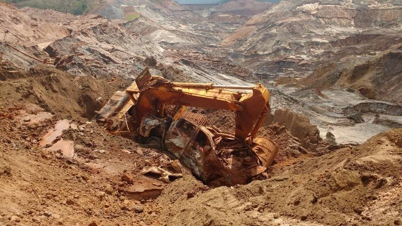 acidente mineração